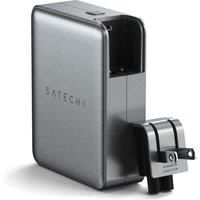 SATECHI 145W GaN Travel Charger, 4-Port USB-C Charger, 2 USB-C PD 3.1, Fast Charging Station for MacBook Air & Pro M5 M4, iPad Air & Pro M5 M4, iPhone 17, 16, 15 to 12 Series, Android, Windows