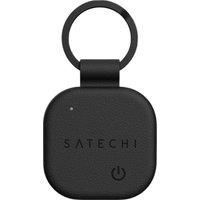 SATECHI FindAll Keychain with Find My, Wireless Rechargeable, Location Tracker, Left-Behind Alerts, Loud Audible Chime, Works with iPhone, iPad, Mac – Black