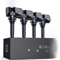 4pcs/set MUCAR VENU 5 TPMS Sensor Car Tire Pressure Monitor Tester 315MHz&433MHz Tire Repair Tool