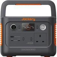 Jackery Explorer 300 Plus, 288Wh Portable power station with LiFePO4 Battery 300W Output, 3.75KG Backup Battery for Outdoors Camping RV Emergencies