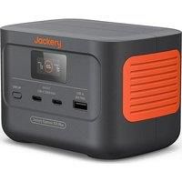 Jackery Explorer 100 Plus, 99Wh/31000mAh Portable Power Station with LiFePO4 Battery 128W Output, Palm-sized Backup Battery for Business Trips and Outdoor Exploration
