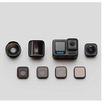 GoPro HERO13 Black + HB-Series Lens Collection - Includes Macro Lens, Ultra Wide Lens, 4 ND Filters, Anamorphic Lens, and Premium Case