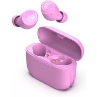 JLab Go Air Pop True Wireless Earbuds, Headphones In Ear, Bluetooth Earphones with Microphone, Wireless Ear Buds, TWS Bluetooth Earbuds with Mic, USB Charging Case, Dual Connect, EQ3 Sound, Pink