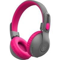 JLab JBuddies Studio 2 Kids Headphones Wireless - Bluetooth Headphones Kids for Boys & Girls, Volume Limited Childrens Earphones with Mic, 65+ Hr Playtime, Noise Isolation, Sharing & Wired Mode, Blue