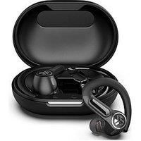 JLAB Epic Air Sport ANC 3 Wireless Bluetooth Noise-Cancelling Sports Earbuds - Black, Black