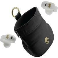 Skullcandy Push 720 Open Wireless Open Ear Bluetooth Earbuds, Headphones, Waterproof, Clip-On Lightweight Design, 30 Hours Battery, Wireless Charging Pouch, Microphone for iPhone Android - Bone