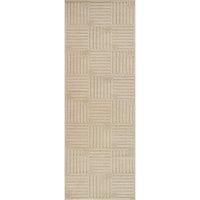 Surya Detroit Rug for Bedroom, Living Room, Dining Room, Hallway - Modern Boho Rug with Geometric Pattern - Soft Scandinavian Living Room Rug Oriental - Carpet 160 x 220 cm Large Rug Beige