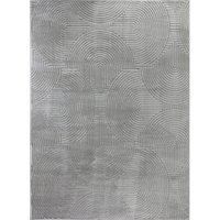 Surya Houston Rug for Bedroom, Living Room, Dining Room, Hallway - Modern Boho Rug with Geometric Pattern - Soft Scandinavian Living Room Rug Oriental - Carpet 160 x 220 cm Large Rug Grey