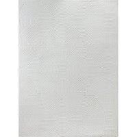 Surya Houston Rug for Bedroom, Living Room, Dining Room, Hallway - Modern Boho Rug with Geometric Pattern - Soft Scandinavian Living Room Rug Oriental - Carpet 160 x 220 cm Large Rug White