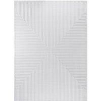 KIYOSHI In- & Outdoor 3D High & Low Pile Textured Area Rug