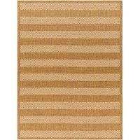 Livabliss Merine Indoor Outdoor Rug - Large Boho Rugs for Living Room 120x170 cm Dining, Kitchen Carpet, Patterned Neutral and Coloured Rugs, Waterproof, Stain Durable - Amber, Tan, Brown