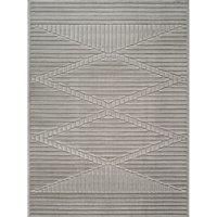 MITSUKO In- & Outdoor 3D High & Low Pile Textured Area Rug