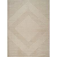 NAOKO In- & Outdoor 3D High & Low Pile Textured Area Rug