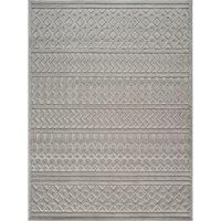 HARUKA In- & Outdoor 3D High & Low Pile Textured Area Rug