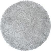 Livabliss Shaggy Rug Shaggy Rug - Modern Berber Rug Living Room 160x160 cm, Soft Shaggy Rugs for Bedroom - Neutral Boho Fluffy Rug, Easy Care Plush Thick Pile - Round Rug, Light Grey Rug