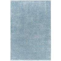 Livabliss Shaggy Rug Shaggy Rug - Modern Berber Rug Living Room 120x170 cm, Soft Shaggy Rugs for Bedroom - Neutral Boho Fluffy Rug, Easy Care Plush Thick Pile - Large Rug, Blue Rug