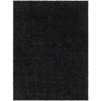 Livabliss Shaggy Rug Shaggy Rug - Modern Berber Rug Living Room 140x200 cm, Soft Shaggy Rugs for Bedroom - Neutral Boho Fluffy Rug, Easy Care Plush Thick Pile - Large Rug, Black Rug