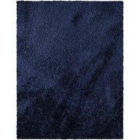 Livabliss Shaggy Rug Shaggy Rug - Modern Berber Rug Living Room 140x200 cm, Soft Shaggy Rugs for Bedroom - Neutral Boho Fluffy Rug, Easy Care Plush Thick Pile - Large Rug, Navy Blue Rug