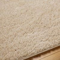 Livabliss Shaggy Rug - Modern Berber Rugs Living Room, Large 160 cm, Soft Shaggy Rugs for Bedroom - Neutral Boho Fluffy Rug, Easy Care Plush Thick Pile - Ivory