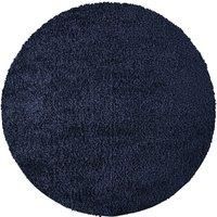 Livabliss Shaggy Rug - Modern Berber Rugs Living Room, Large 160 cm, Soft Shaggy Rugs for Bedroom - Neutral Boho Fluffy Rug, Easy Care Plush Thick Pile - Denim