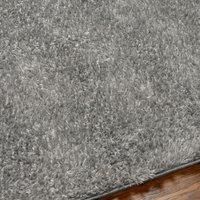 Livabliss Shaggy Rug - Modern Berber Rugs Living Room, Large 160 cm, Soft Shaggy Rugs for Bedroom - Neutral Boho Fluffy Rug, Easy Care Plush Thick Pile - Light Grey