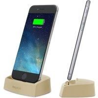 Mophie Desktop Charging Dock Lightning for Iphone 5/5s/6/6s/ Gold