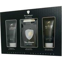 Tonino Lamborghini Mitico 3 Piece Gift Set: Eau De Toilette 125ml - Shower Gel 100ml - Aftershave Balm 100ml
