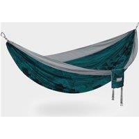 Eno Eagles Nest Outfitters DoubleNest Print Lightweight Camping Hammock, 1 to 2 Person, Mountains to Sea/Grey,One Size,DNP340