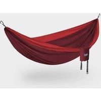 ENO, Eagles Nest Outfitters SingleNest Lightweight Camping Hammock, Charcoal/Red