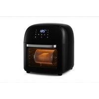 12L Air Fryer with Rotisserie Basket, Timer, and Auto Power-Off