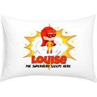 Personalised Kids Pillowcase - 10 Superhero Designs