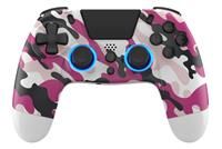 Gioteck VX4+ PS4 Wireless RGB Controller - Pink Camo