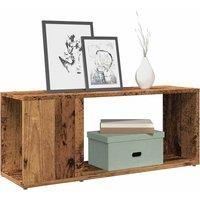 TV Cabinet Old Wood 80x24x32cm Engineered Wood