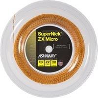 ASHAWAY SUPERNICK ZX MICRO SQUASH STRING 1.15MM 110M REEL ORANGE/BLUE SPIRAL