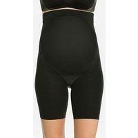 Spanx Power Mama Mid-Thigh Shaper Black 8