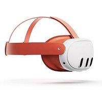 Meta Quest 3 Facial Interface and Head Strap (Blood Orange)