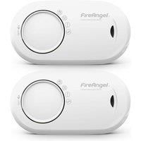 FireAngel FA3313-T2 Replaceable Battery Detector Twin Pack Carbon Monoxide Alarm