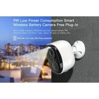 Wireless Home Security Camera W Mobile App - 5 Options, 2 Colours - White