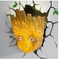 3D LIGHT FX Baby Groot Wall Light - Brown, Brown