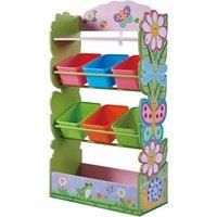 Fantasy Fields By Teamson TD-12710A Magic Garden Toy Organiser, Pink