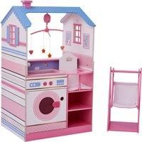 Olivia/'s Little World Doll House Changing Table Nursery Playset Station With Highchair & Mobile UK-TD-11460W
