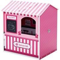Olivia/'s Little World Teamson Kids Children/'s /'Dreamland/' Wooden Pink Cafe Doll House Toy TD-12953A