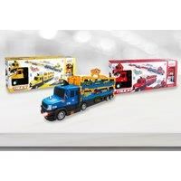 Children'S Transforming 2-In-1 Electronic Race Truck Toy - Blue