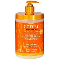 CANTU SHEA BUTTER SULFATE FREE CLEANSING CREAM SHAMPOO 710ML + PREMIUM DELIIVERY