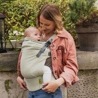Boba X Baby Carrier Newborn to Toddler - Certified Hip-Healthy Baby Carriers & Toddler Carrier, Micro-Adjustable Baby Carriers from Newborn, Petite to Plus Size Baby Carrier 7-45 lbs (Linen Willow)
