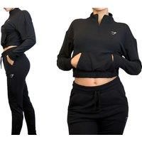 Women'S Gymshark Clothes - Charcoal Or Olive - Black