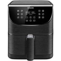 COSORI Air Fryer Oilless 3.5L, Chip Fryer Mini Oven 1500W with 11 Cooking Presets, LED Digital Touchscreen, Preheat, Shake Remind, Timer and Temperature Control, Nonstick Basket, 100 Recipes Book