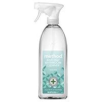 Method Antibacterial Spray, Bathroom Cleaner, Water Mint, 828 ml