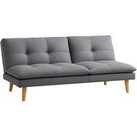 Restora Click-Clack Sofa Bed in Grey: Modern, Versatile, and Comfortable