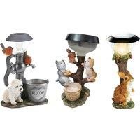 Animal Solar Garden Light Ornament - 3 Options!
